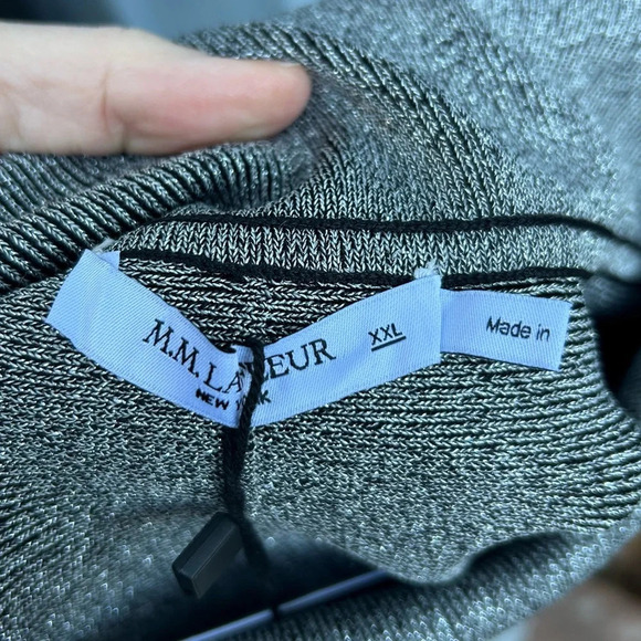 MM LaFleur Metallic Jardin Luca Knit Skirt, BNWT, Size XXL - Picture 9 of 11